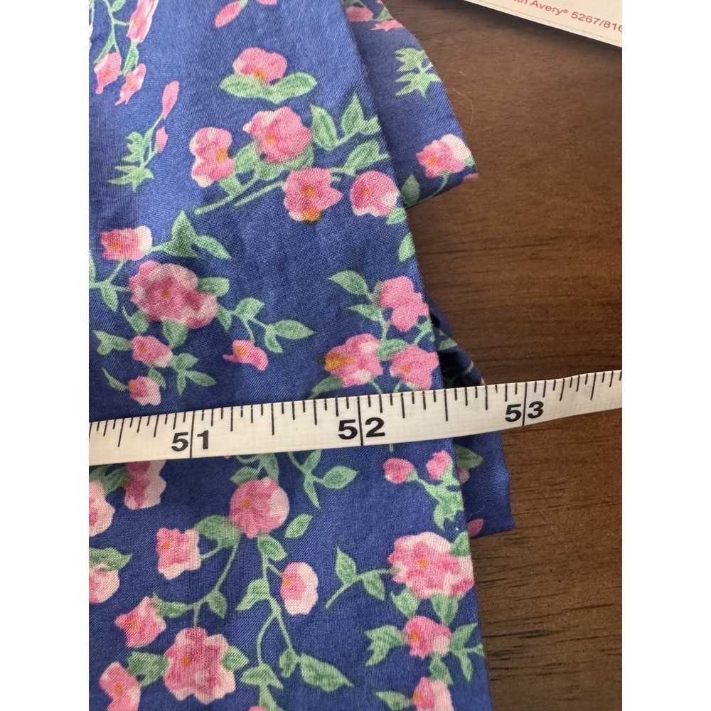 English Factory Mixed Print Cotton Maxi Dress M Country Patchwork Prairie Cottag - Picture 7 of 11